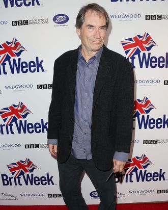LOS ANGELES, CA - APRIL 23: Actor Timothy Dalton attends the launch of the Seventh Annual Britweek Festival 