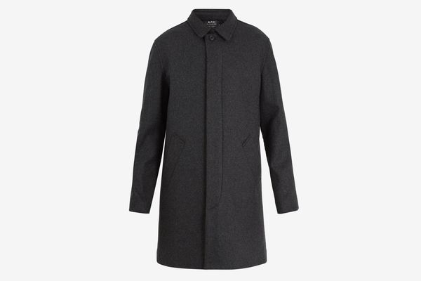 A.P.C. Mac New England Wool-Blend Coat