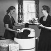Women doing laundry