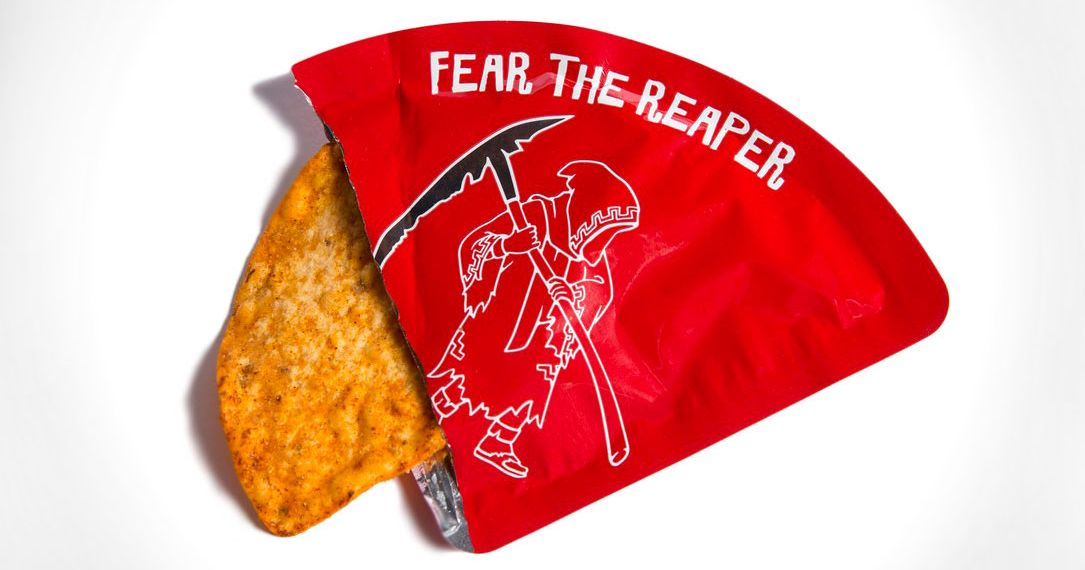 very spicy chip