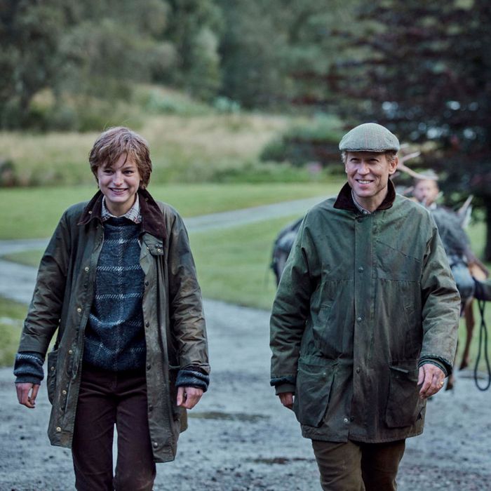 Princess Diana Porn - This Season of 'The Crown' Is Barbour Jacket Porn