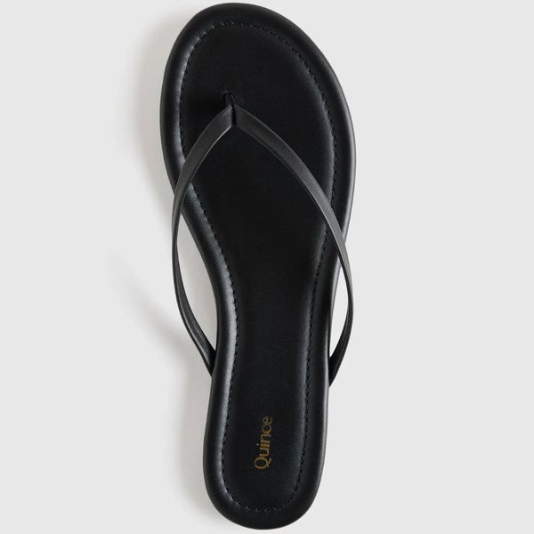 Quince Italian Leather Flip-flops