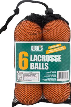 DICK’S Sporting Goods 6-Pack Lacrosse Balls