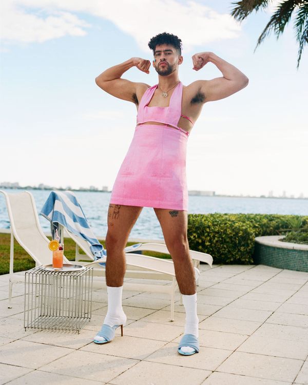 Bad Bunny Bares All in Jacquemus Fashion Campaign