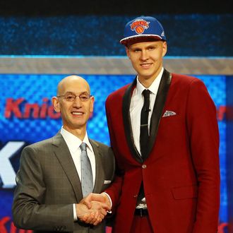 Meet the Knicks' Draft Pick, Kristaps Porzingis