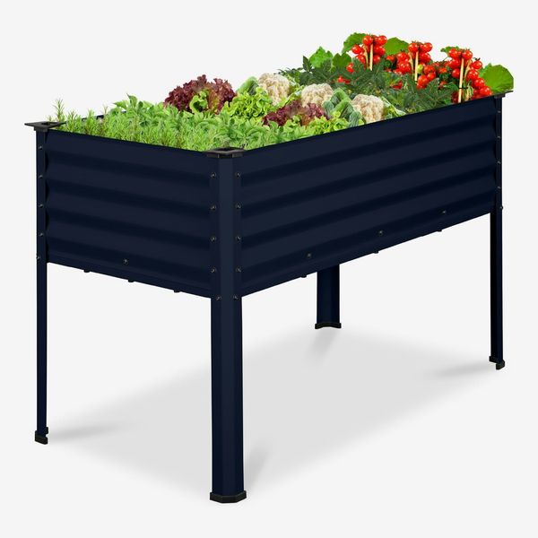 Best Choice Products 48x24x30in Galvanized Raised Garden Bed