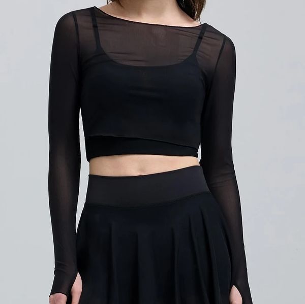 Saltum Sheer Mesh Top