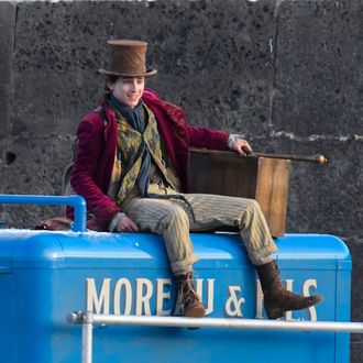 ‘Wonka’ First Look Teases Timothée Chalamet, Hugh Grant