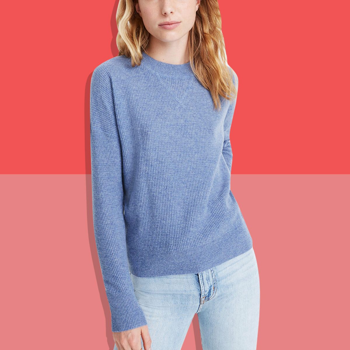 madewell cashmere sweatshirt