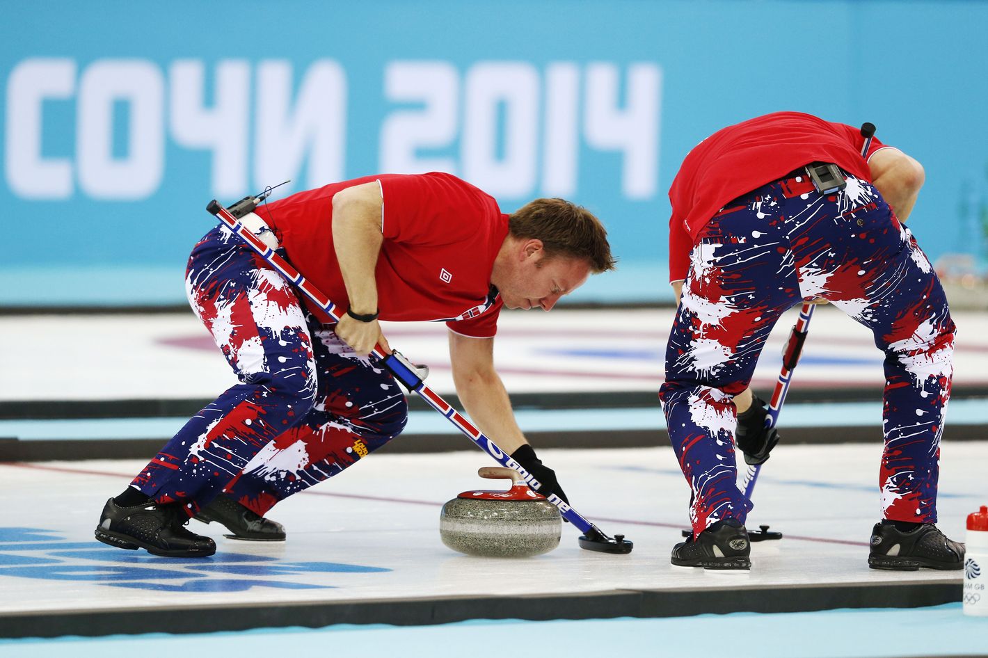 Norwegian Curling Team Has Fancy-Pants Crisis