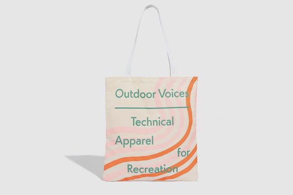Madewell x Outdoor Voices Reusable Canvas Tote