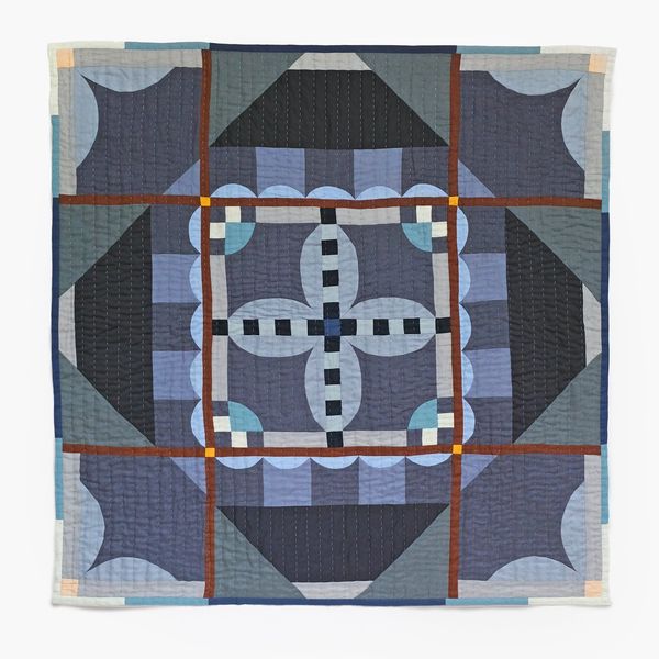 Thompson Street Studio Garden Quilt, Indigo