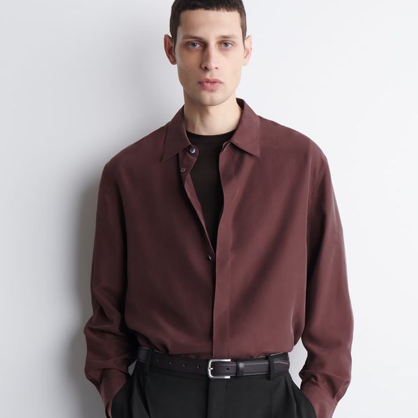COS Tailored Silk Shirt