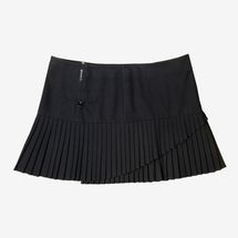 Depot Sauvage Vintage Armani Low Rise Pleated Miniskirt