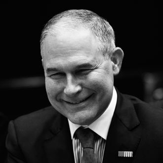 EPA chief Scott Pruitt.