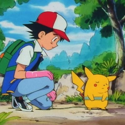 Pikachu and Ash  Pokemon red, Anime, Pokemon