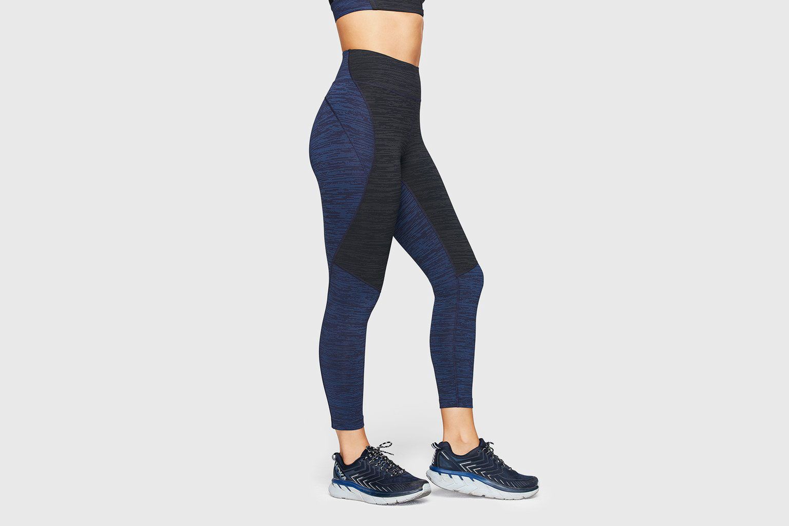 Outdoor Voices S Navy Blue Warm Up Leggings