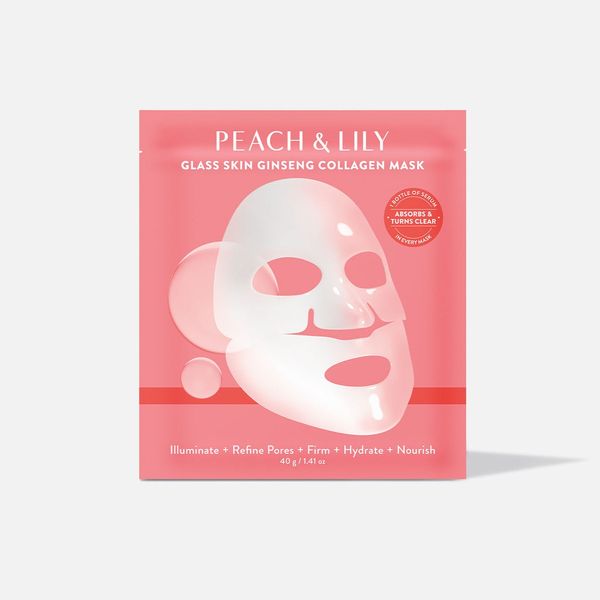 Peach & Lily Glass Skin Ginseng Collagen Mask