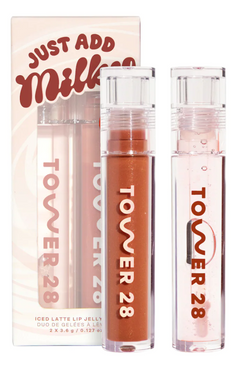 Tower 28 ShineOn Iced-Latte Lip-Jelly Duo