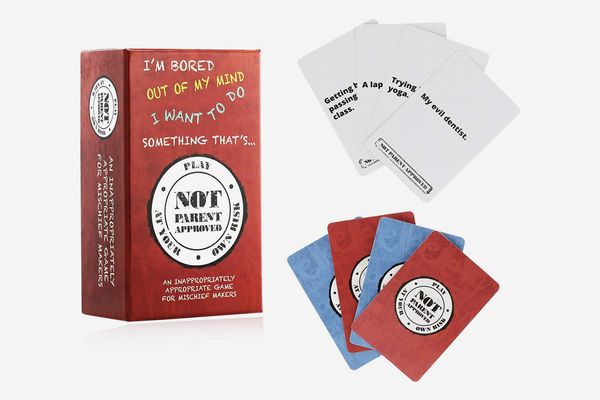 Not Parent Approved: A Hilarious Card Game for Kids, Tweens, Families and Mischief Makers