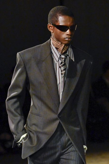 Saint Laurent - Runway - Paris Fashion Week - Menswear Fall/Winter 2026-2027