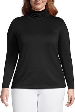 Lands’ End Jersey Knit Turtleneck