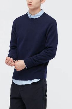 Uniqlo Men's Cashmere Crewneck Long-sleeved Sweater