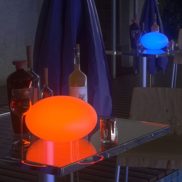 Plazonja LED Egg Shape Lamp Color Changing Night Light
