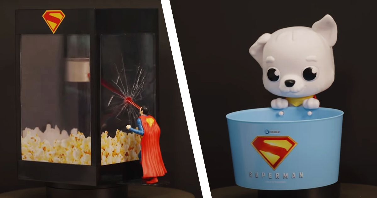 The Regal Superman Popcorn-Bucket Showdown
