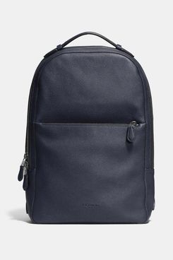 black coach soft backpack