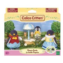 Calico Critters Penguin Family, Set of 4 Collectible Doll Figures