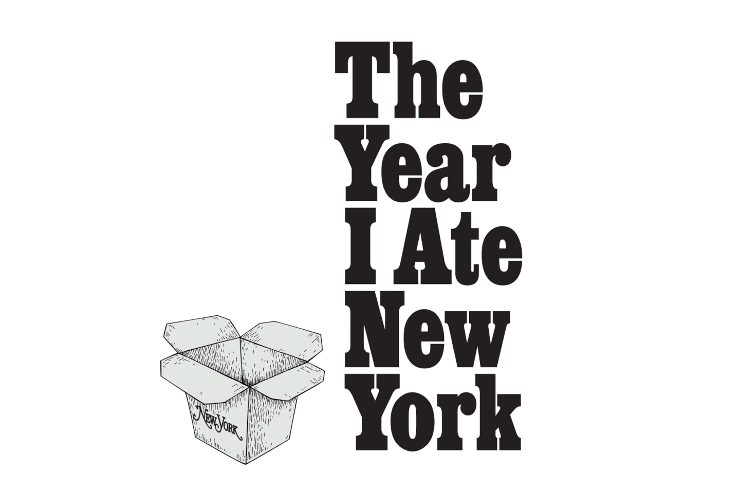 The Year I Ate New York Logo