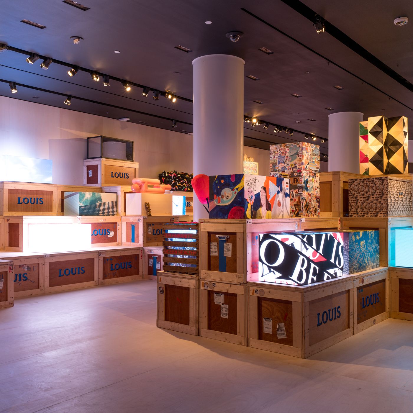 A Massive Louis Vuitton Exhibition Has Opened In NYC's Former Barney's  Location - Secret NYC