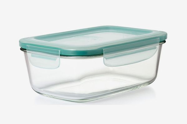 OXO Good Grips 8 Cup Smart Seal Leakproof Glass Rectangle Food Storage Container