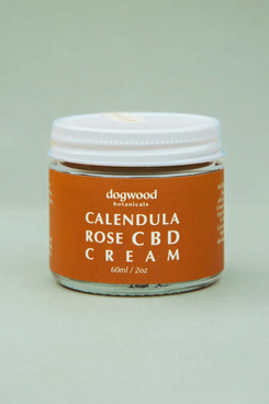 Dogwood Botanicals Calendula Rose CBD Cream