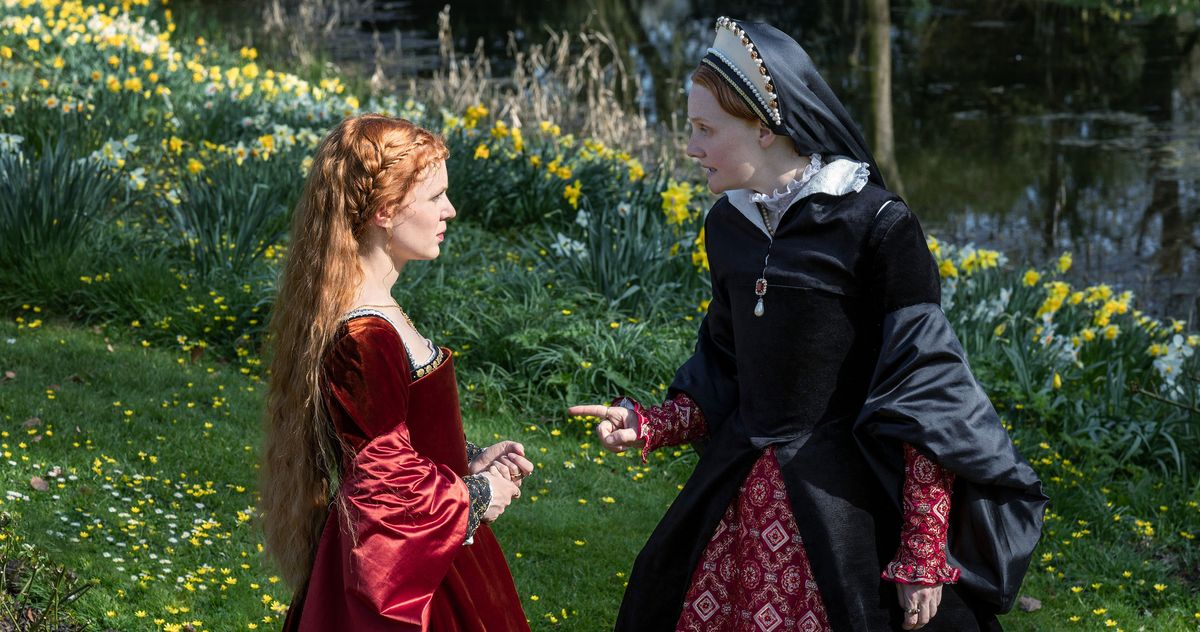 becoming elizabeth red dress Becoming Elizabeth' Season One, Episode Four Recap