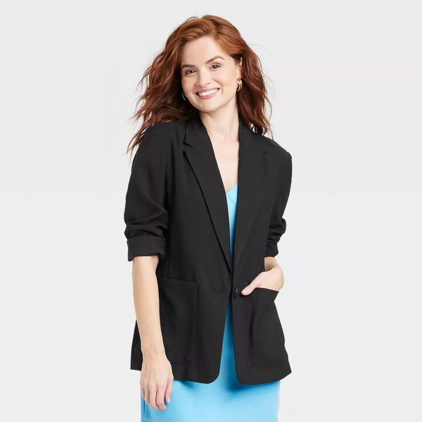 A New Day Women’s Relaxed Fit Essential Blazer