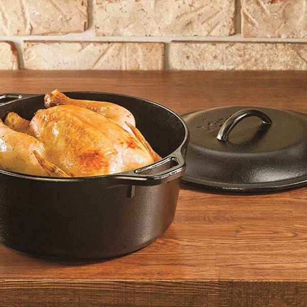 Lodge 5 Quart Cast Iron Dutch Oven