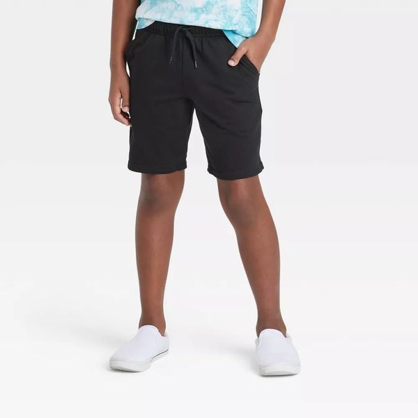 Cat & Jack Boys' Pull-On 'At the Knee' Knit Shorts