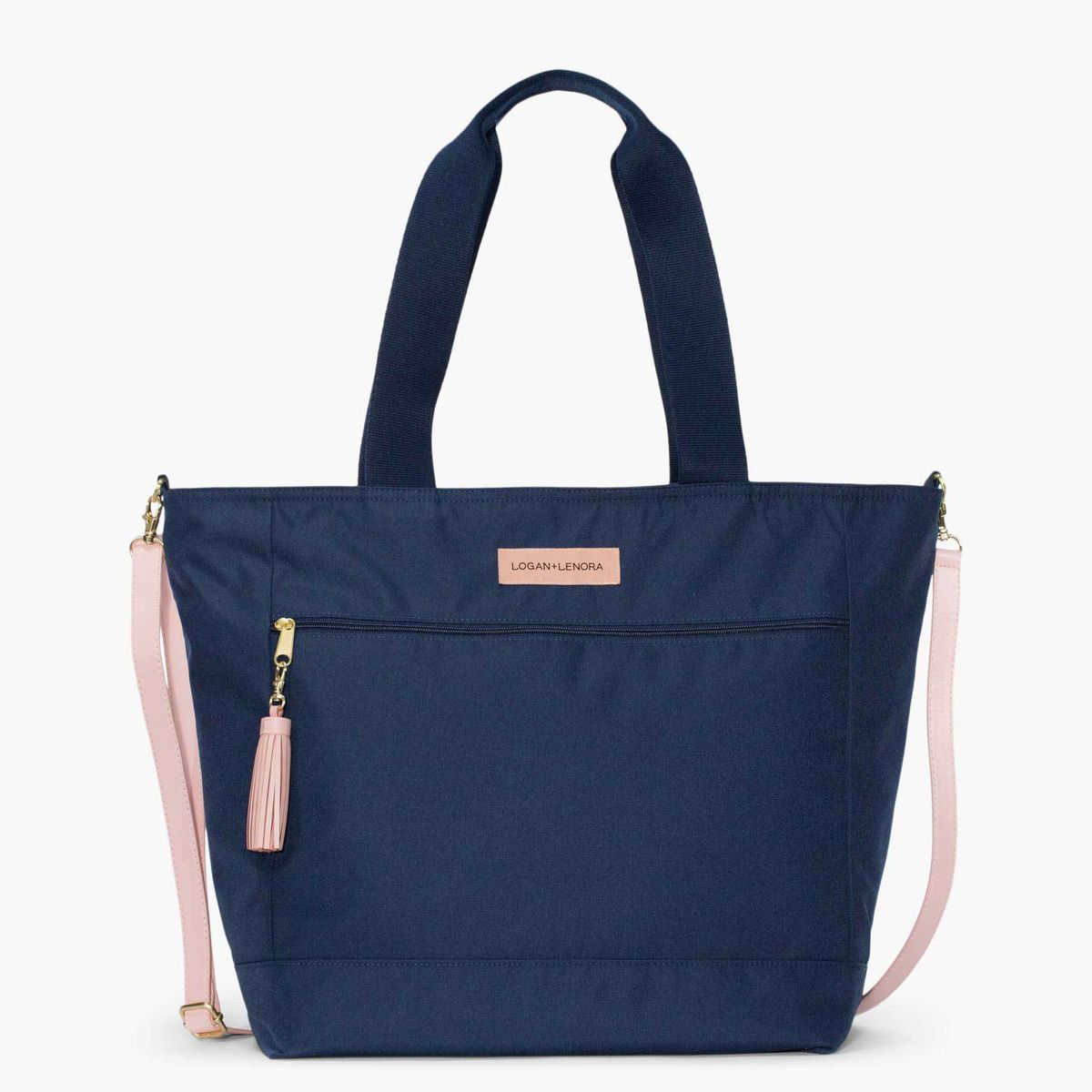 15.6 Laptop Bag for Women,Nylon Tote Bag Shoulder Bag Handbag Travel Work Bag w ID Badge Holder