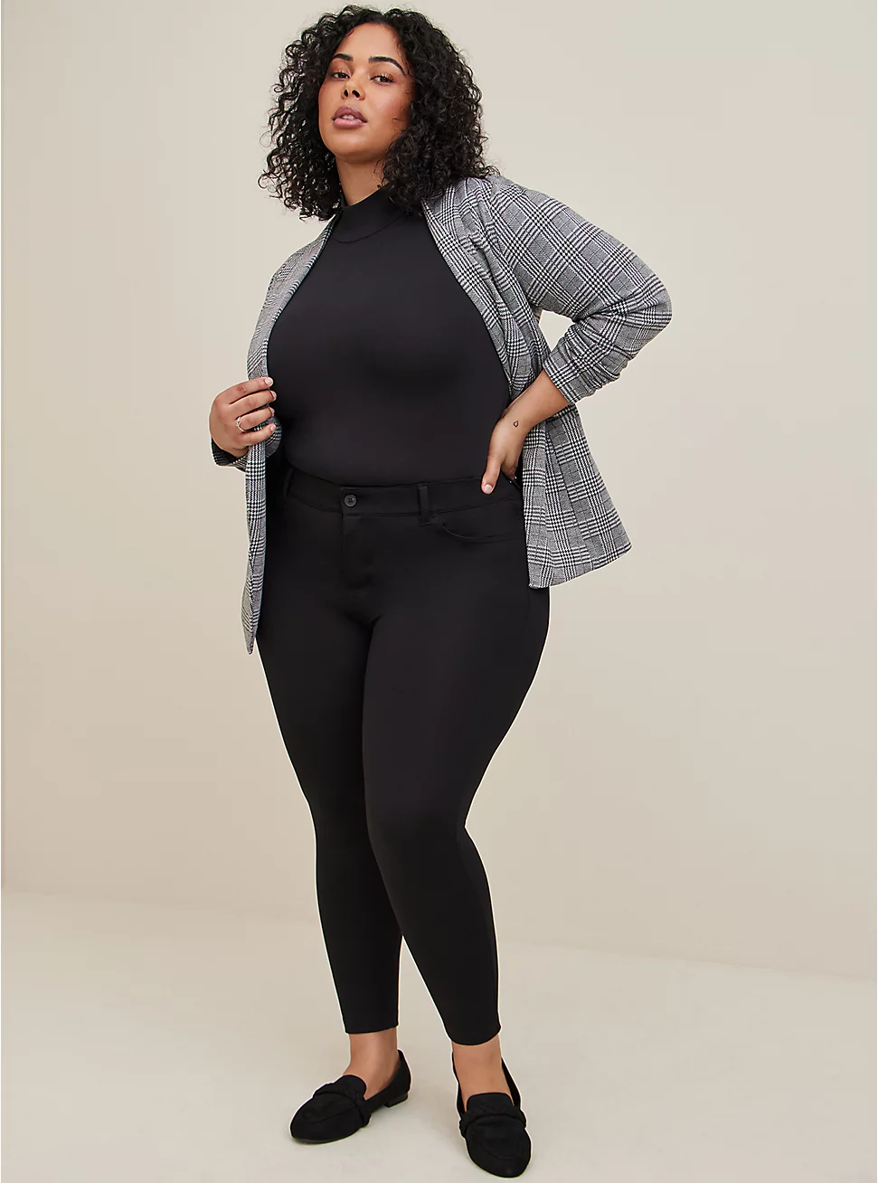 Sales First Women's Perfect Sexy Loose Stretchy Plus Size Solid