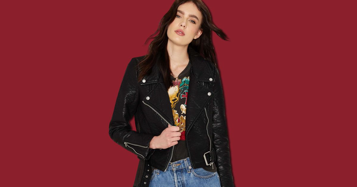 Best women's faux leather jackets best sale