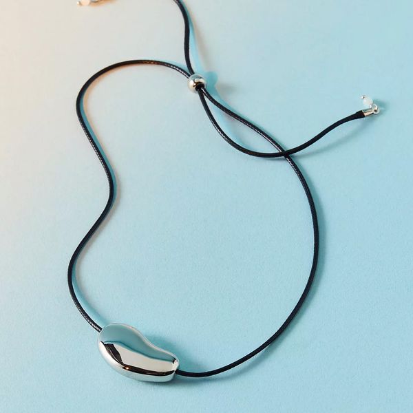 Urban Outfitters Chicago Metal Pendant Corded Necklace