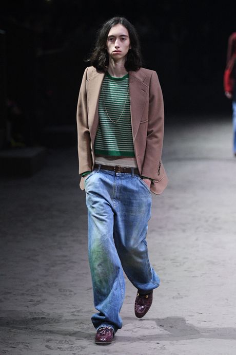 Gucci Sends Low-Rise Jeans Down Spring 2020 Runway