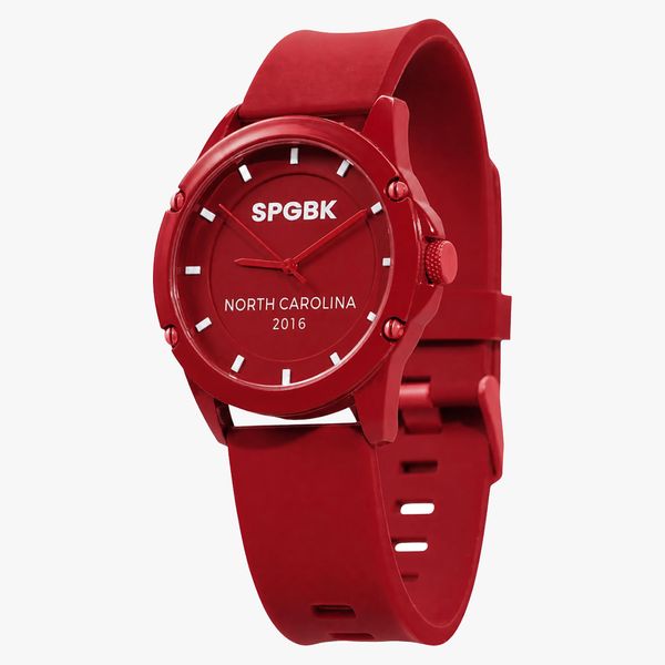 SPGBK Cherry Silicone Strap Watch, 44mm case