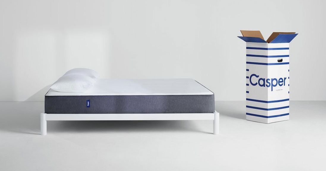 how heavy is a casper queen mattress