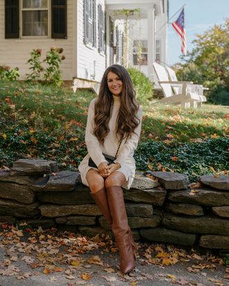 Caitlin Covington in Bennington, Vt. on Oct. 12, 2022. (Kelly Burgess/The New York Times)