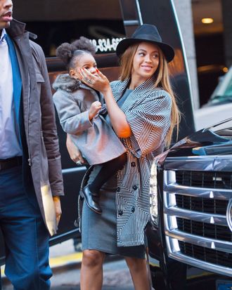 Blue Ivy Pulled a Mid-Event Outfit Change