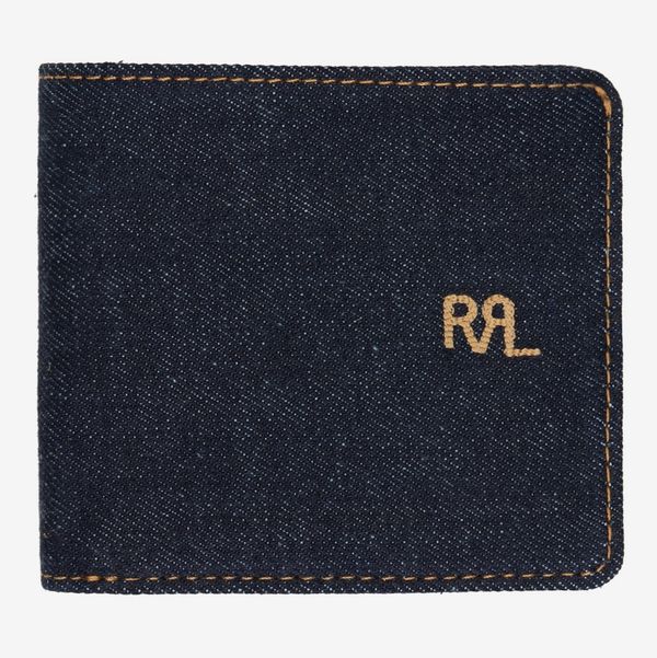 RRL Indigo Denim Billfold