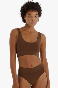Organic Basics Smooth Scoop Neck Seamless Bralette